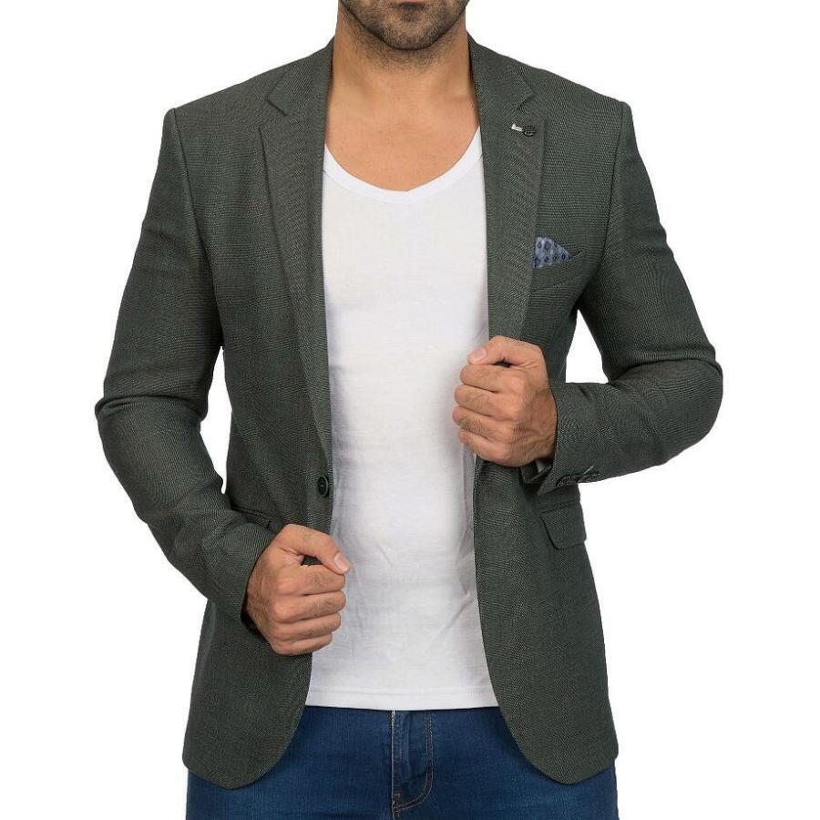 テーラードジャケット メンズ ブレザー チェック カーキ ビジネス ジャケパン 春秋冬 Scorpion2233 Kaki Bin 1 Limitedヤフーショップ 通販 Yahoo ショッピング