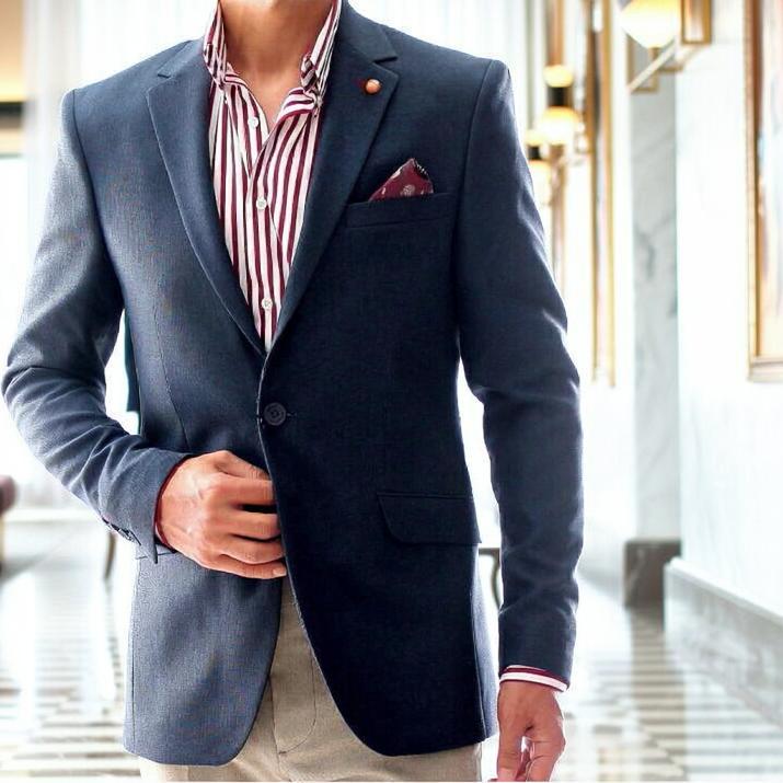 テーラードジャケット メンズ 紺 ネイビー ブレザー ジャケパン