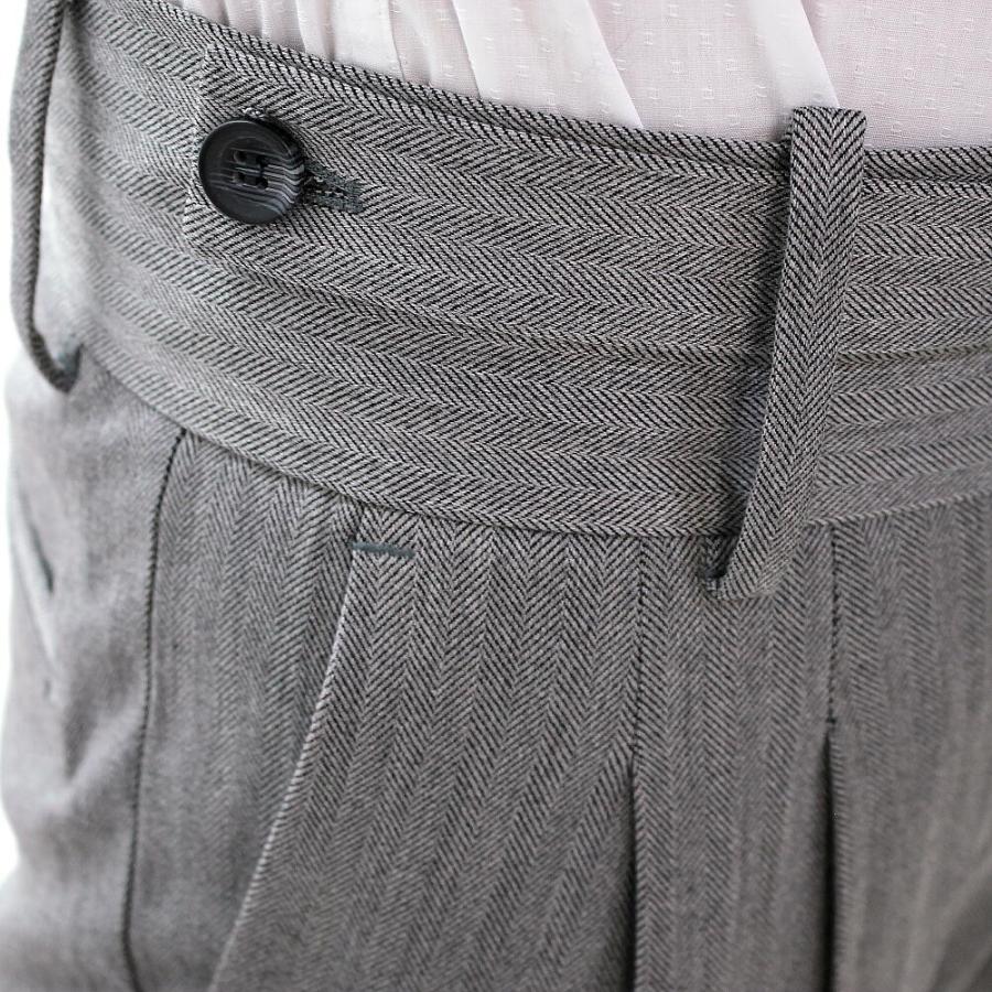 スラックス スキニー パンツ ストレッチ ツータックパンツ ヘリンボーン ストライプ メンズ 茶 グレー 紺 大きいサイズも入荷 Ufo1063 Bin 1 Limitedヤフーショップ 通販 Yahoo ショッピング