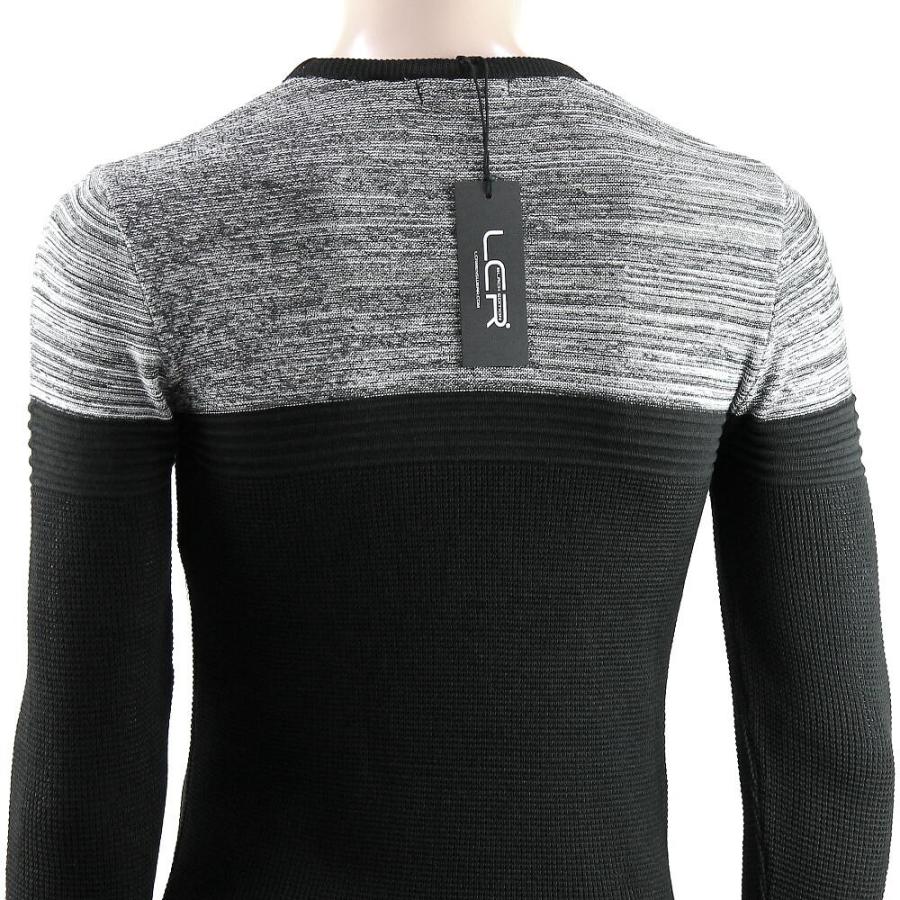 ニット セーター メンズ スプリングニット グレー黒 薄地 コットンニット 春 秋 タイト Wear2545 Bin 1 Limitedヤフーショップ 通販 Yahoo ショッピング