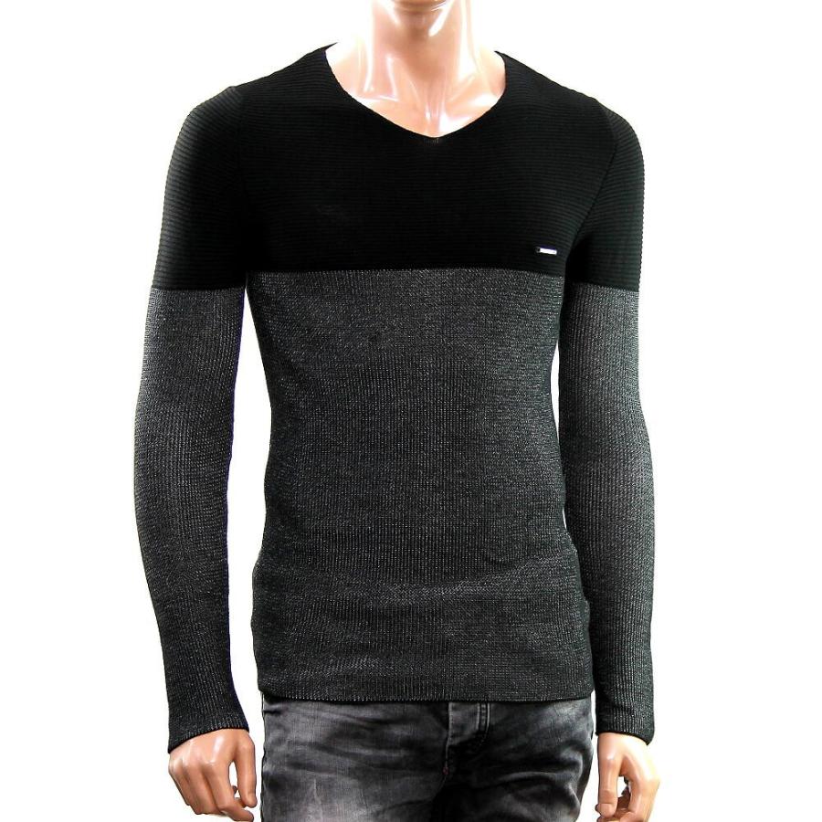 ｖネック ニット セーター メンズ スプリングニット 黒グレー白 薄地 コットンニット 春 秋 キレイメ Wear2569 Bin 1 Limitedヤフーショップ 通販 Yahoo ショッピング