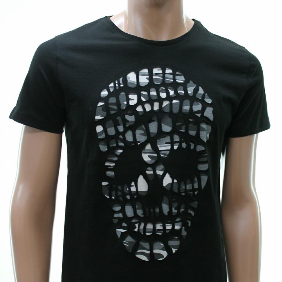 迷彩柄スカルデザインポロシャツ Lサイズ 迷彩柄スカルデザインポロシャツ Lサイズ 迷彩柄スカルデザイン