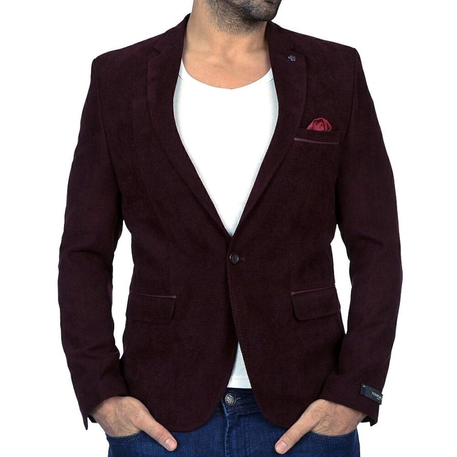 テーラードジャケット メンズ ベロア ボルドー エンジ 別珍 ベルベット ブレザー ジャケパン Young460 Enji Bin 1 Limitedヤフーショップ 通販 Yahoo ショッピング