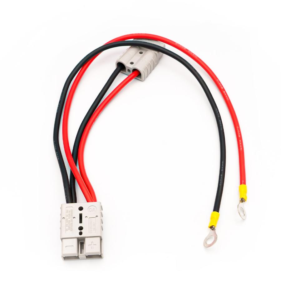 アンダーソン-バッテリーコネクタ― 50A 600V 10AGW2分岐ケーブル