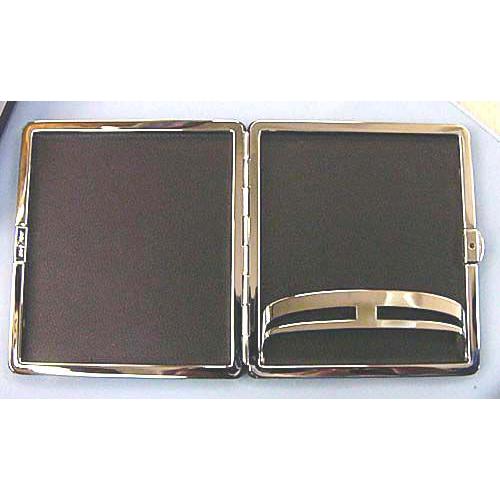 dunhill レザー　シガーケース ブラウン　スペイン製 dunhill レザー シガーケース ブラウン スペイン製 dunhill