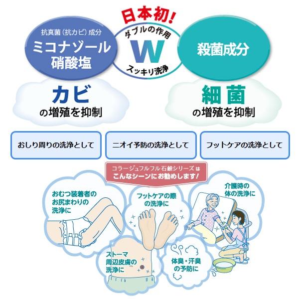 持田ヘルスケア コラージュ フルフル泡石鹸 / 300mL : ビンゴケア