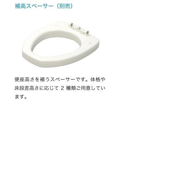 アロン化成 安寿 サニタリエース OD 据置式 / 533-423 ソフト便座タイプ ノーマルの画像