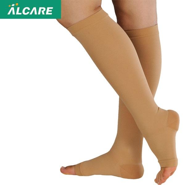 ALCARE（アルケア） アンシルク・3 ハイソックス つま先なし 2枚1組