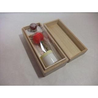 刀剣手入れ具 高級桐箱入り 新品 日本刀鍔刀剣手入れ具 : 備後三原