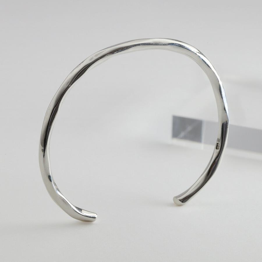 スムース ウェーブ バングル シルバー925 アクセサリー ブレスレット メンズ Bab 0176 シルバーアクセサリーbinich 通販 Yahoo ショッピング
