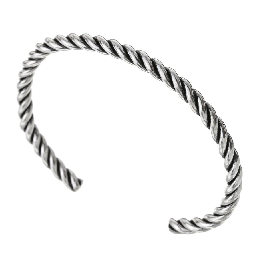 トリプル ライン ツイスト バングル メンズ シルバー925 アクセサリー ブレスレット シンプル Bab 0935 シルバーアクセサリーbinich 通販 Yahoo ショッピング