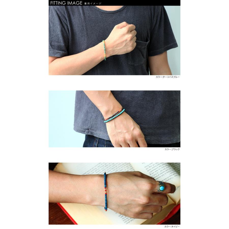 カラーココナッツビーズブレスレット ビーズ 細め 重ね付け メンズ Bab 3301 シルバーアクセサリーbinich 通販 Yahoo ショッピング