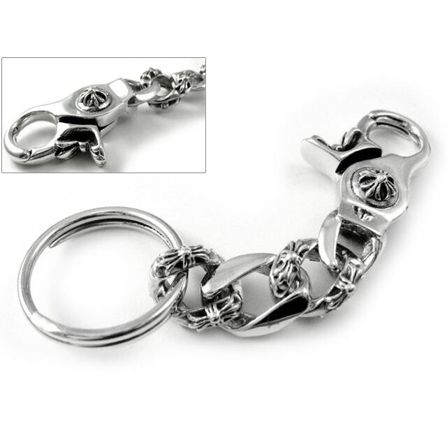 本命ギフト 人気 記念日 誕生日 プレゼント 男性 彼氏 送料無料 クロスクリップキーチェーン キーホルダー シルバー925 アクセサリー 財布 帽子 ファッション小物