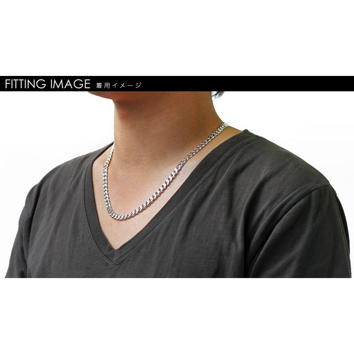 太め 6 5mm6面カット喜平ネックレスチェーンネックレス50cm ネックレス メンズ シルバー925 アクセサリー Ban 00 50 シルバーアクセサリーbinich 通販 Yahoo ショッピング