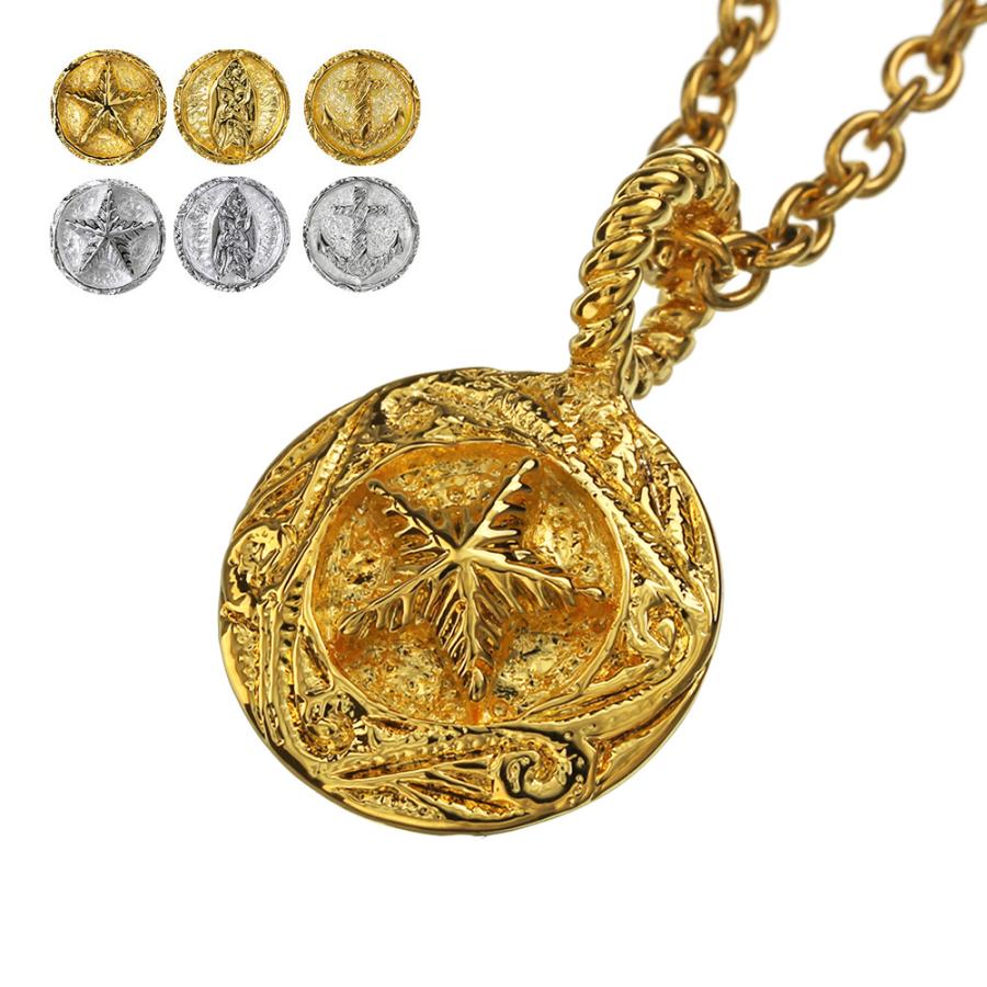 ハワイアン モチーフ コイン ペンダント ネックレス メンズ チェーン付属 シルバー925 アクセサリー スター アンカー サーフボード Bap 01 219 シルバーアクセサリーbinich 通販 Yahoo ショッピング