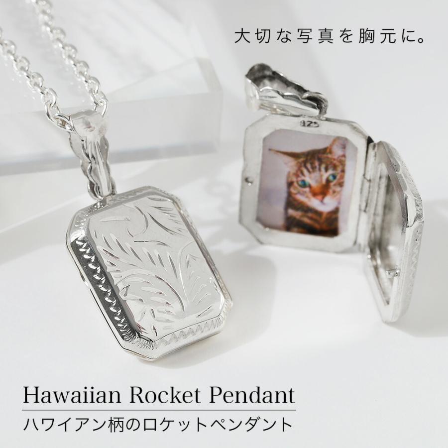 Binich（ビニッチ） ハワイアン ロケットネックレス メンズ シルバー
