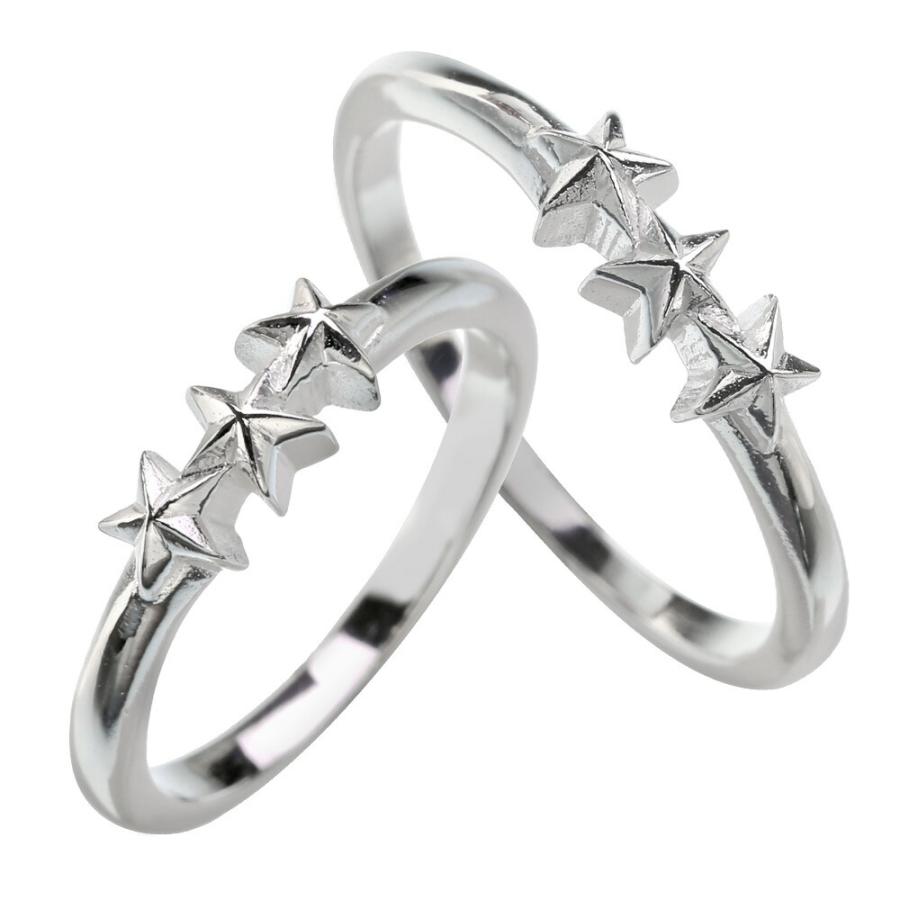 ペア販売 マイクロ スリー スター ペア リング 指輪 メンズ レディース 星 シルバー925 アクセサリー Bar 0142 P シルバーアクセサリーbinich 通販 Yahoo ショッピング