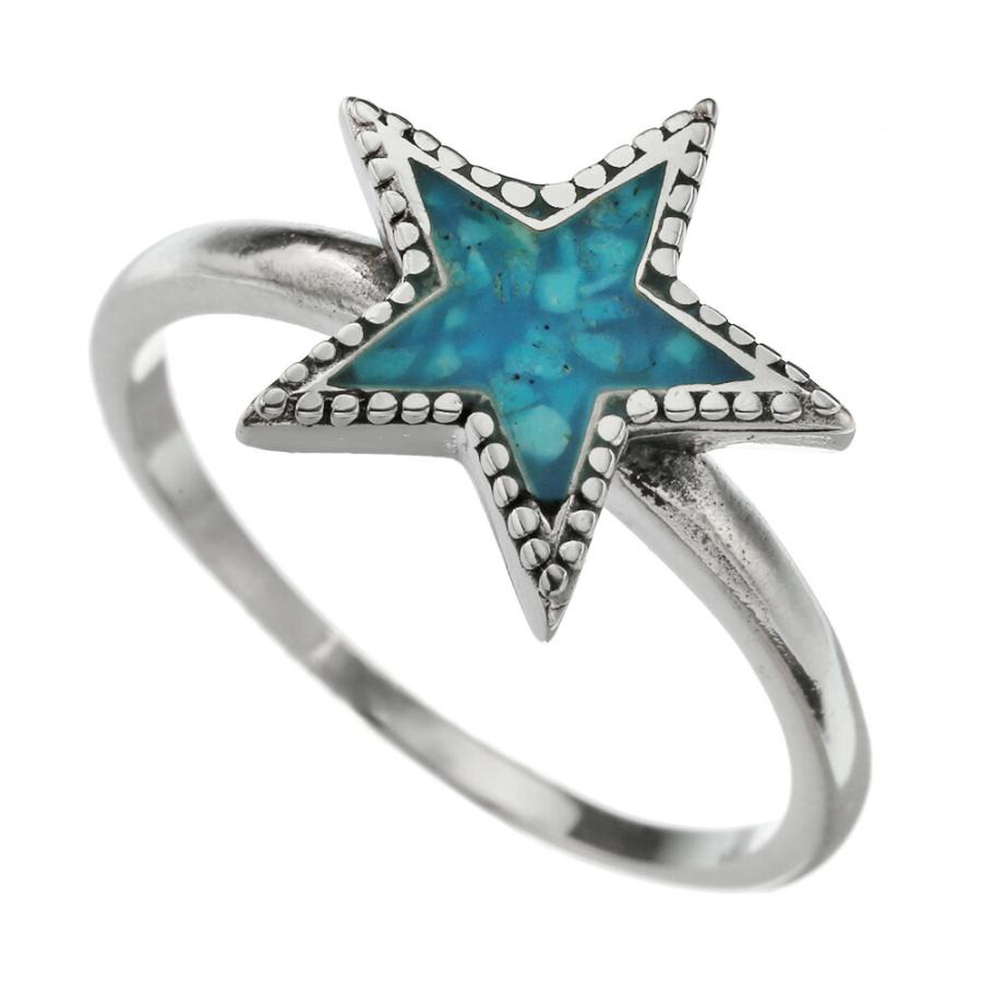クラッシュ ターコイズ ネイティブ スター リング メンズ 指輪 メンズ 星 細め ピンキー シルバー925 アクセサリー シルバーリング Bar 1442 シルバーアクセサリーbinich 通販 Yahoo ショッピング