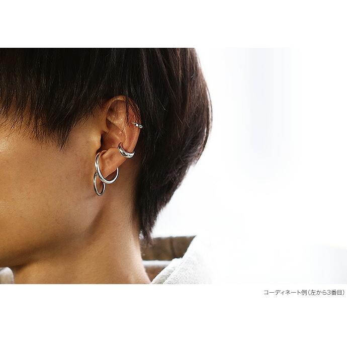 太め 甲丸 イヤーカフ シルバー925 アクセサリー メンズ ラウンド シルバー925 シンプル 片耳用 1個売り Bje 3611 シルバーアクセサリーbinich 通販 Yahoo ショッピング