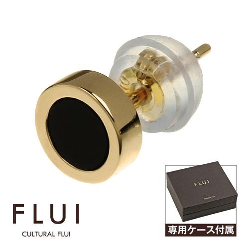 内祝い Flui フルイ ピアス メンズ ブランド K10ゴールドカラムピアス オニキスタイプ シンプル アクセサリー Cultural Flui カルトラルフルイ 当日出荷 Centrodeladultomayor Com Uy