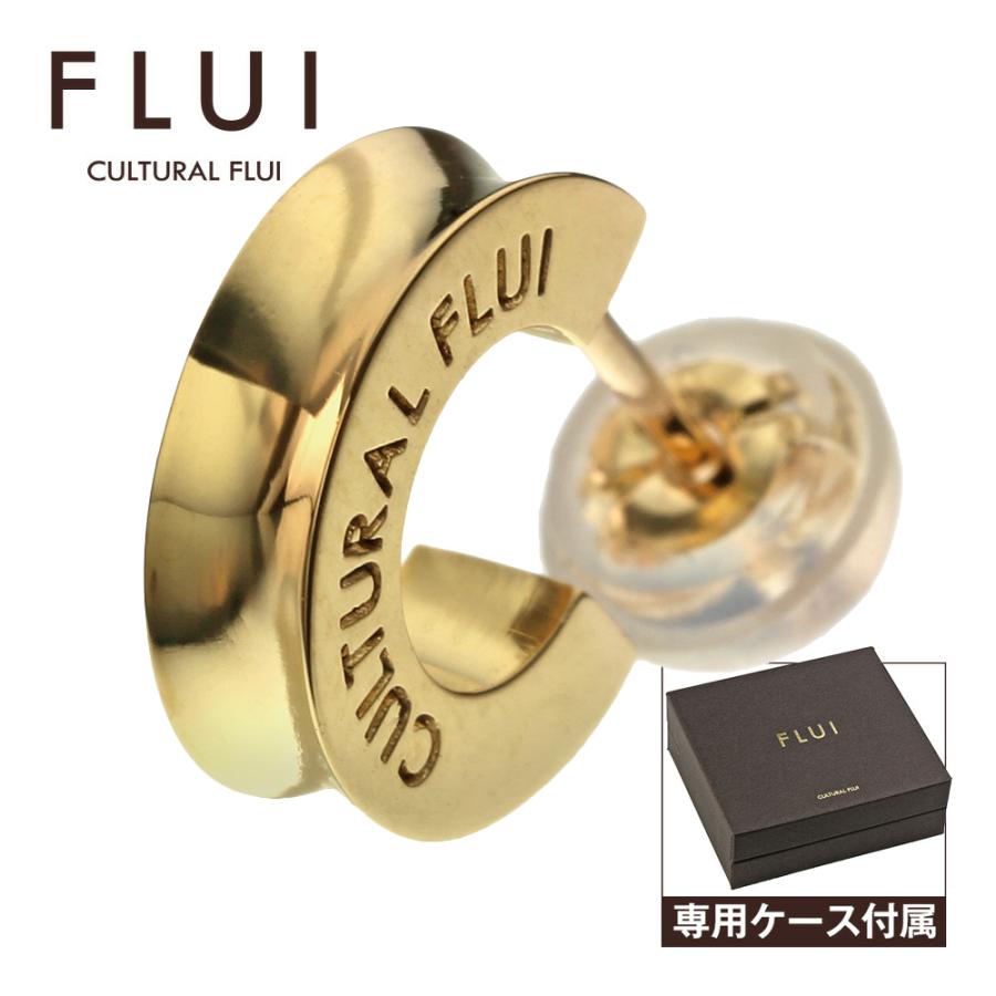 Flui フルイ ピアス メンズ ブランド ゴールド リフレクションピアス K10 シンプル 片耳用 Cultural Flui カルトラルフルイ 1個売り Cfe 0104 K10 シルバーアクセサリーbinich 通販 Yahoo ショッピング