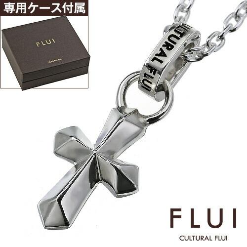 Flui フルイ ネックレス メンズ ブランド マイクロエッジ クロス ペンダント シンプル シルバー925 アクセサリー Cultural カルトラルフルイ 56 Off