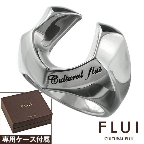 FLUI(フルイ) リング メンズ 指輪 ブランド エッジ ホースシュー ピンキー リング シンプル 馬蹄 シルバー925 アクセサリー CULTURAL FLUI カルトラルフルイ