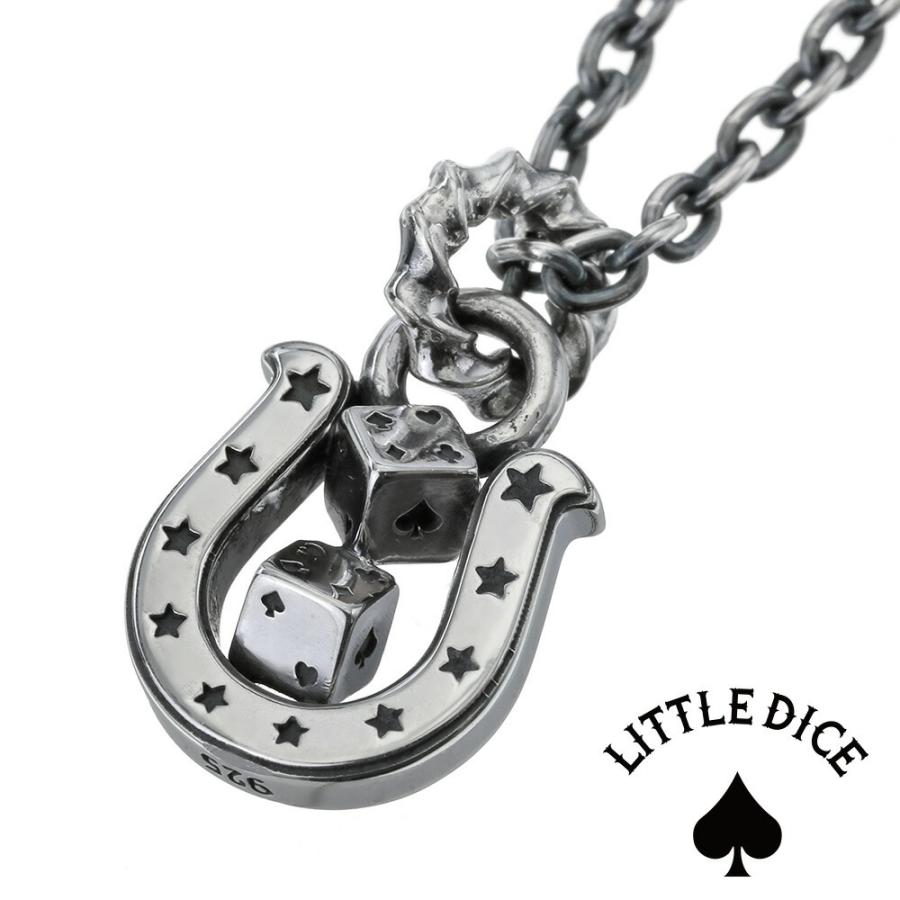 Little Dice リトルダイス ネックレス メンズ ブランド ホースシュー トランプ ダイス ペンダント シルバー925 アクセサリー 馬蹄 トランプ サイコロ Ldp 0103 シルバーアクセサリーbinich 通販 Yahoo ショッピング