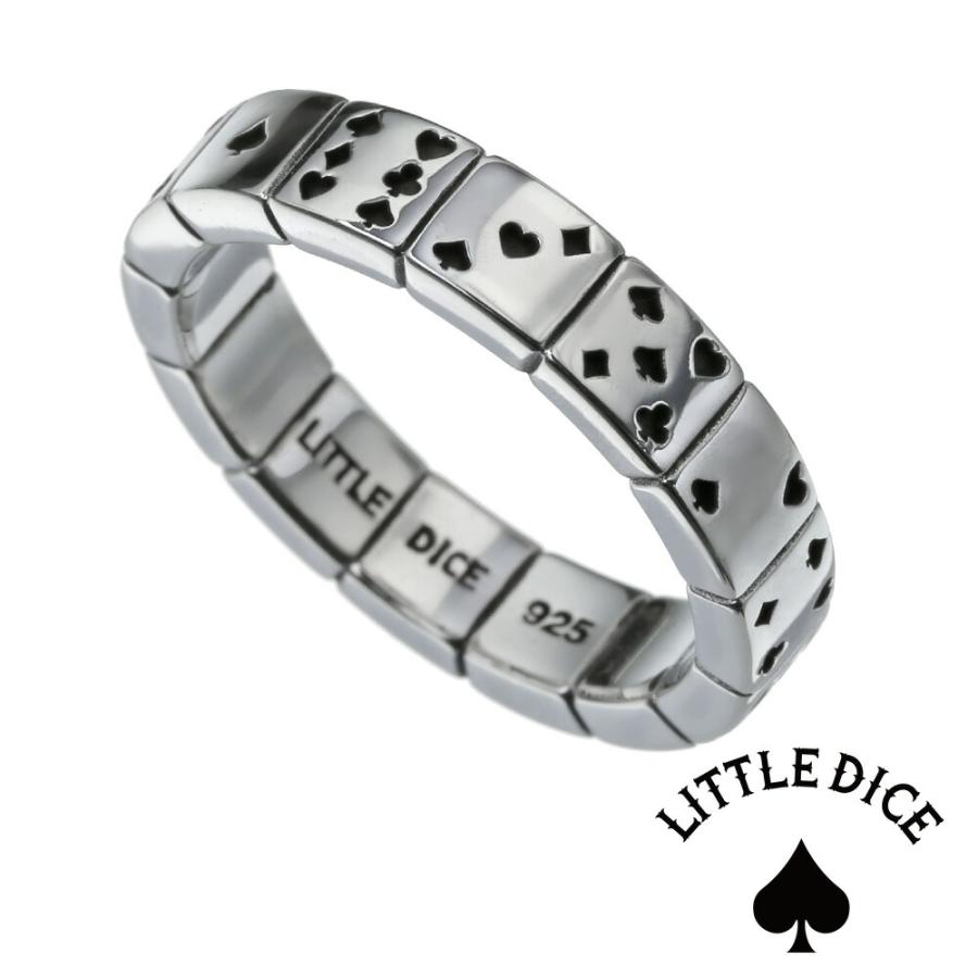 Little Dice リトルダイス リング メンズ ブランド トランプ ダイス ライン リング メンズ 指輪 メンズ シルバー925 アクセサリー サイコロ Ldr 0102 シルバーアクセサリーbinich 通販 Yahoo ショッピング