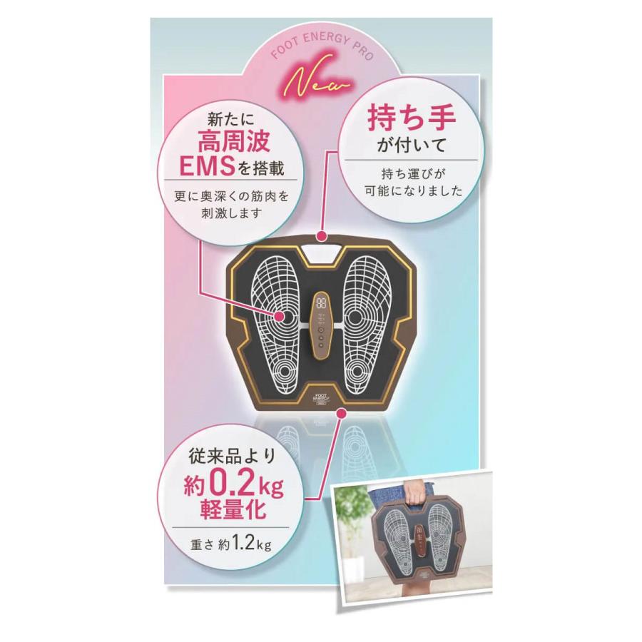 正規販売店 1年保証付 保阪尚希プロデュース フットエナジープロ FE