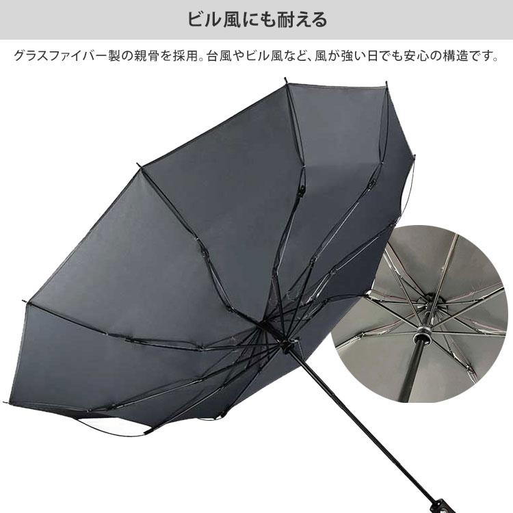 NEIGHBORHOOD ブラック折りたたみ傘 NURASAN-J27 逆折りたたみ傘 折りたたみ傘 直径120cm ワイドサイズ