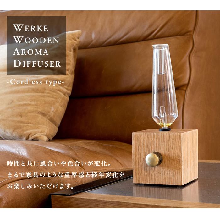 クーポン発行中 romo ヴェルケ アロマディフューザー WERKE WOODEN