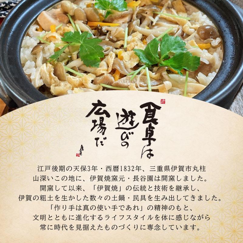 長谷園 クーポン発行中 かまどさん 三合炊き 土鍋 炊飯土鍋 伊賀焼 深