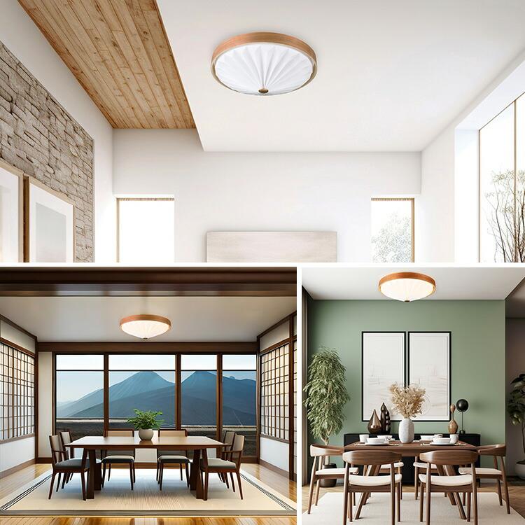 Another Garden クーポン発行中 WOOD PLEATS CEILING LIGHT ウッド