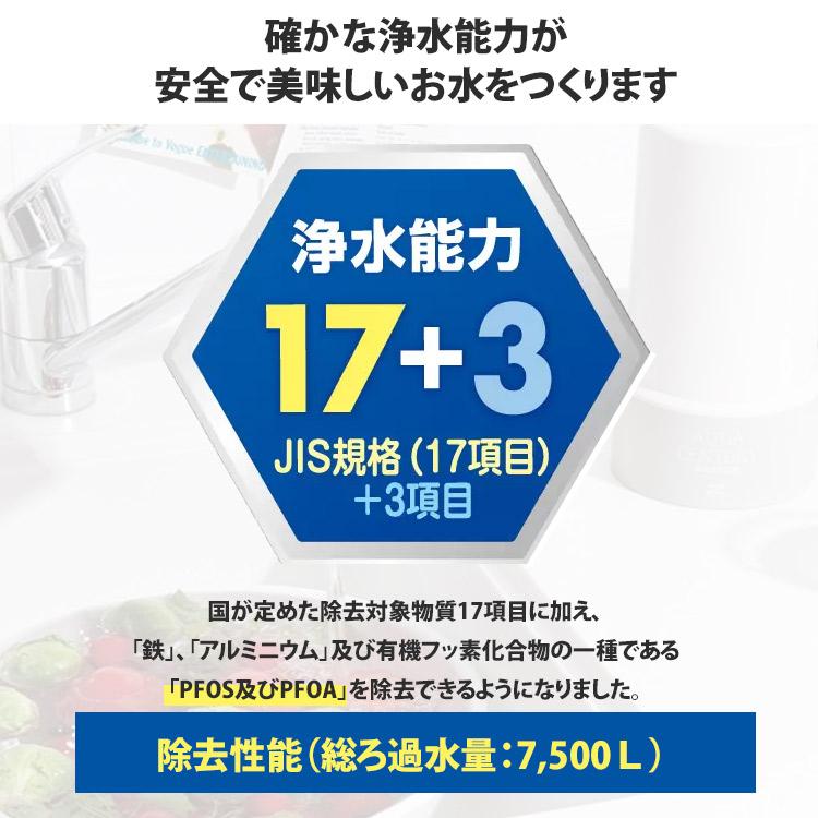 ゼンケン 1000円OFFクーポン 共通交換カートリッジT アクア