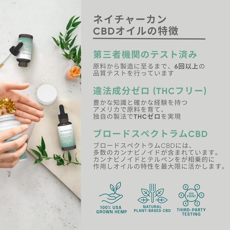 クーポン発行中 NATURECAN 10％ CBDオイル 30ml CBD 3000mg 高濃度