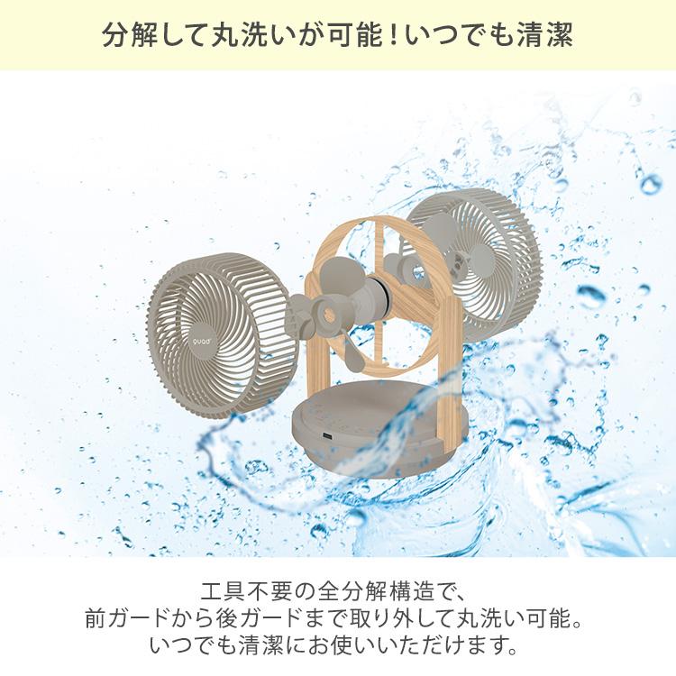 QUADS（クワッズ） QUADS DUOAIR DC ツインブレードパワフル3DDC
