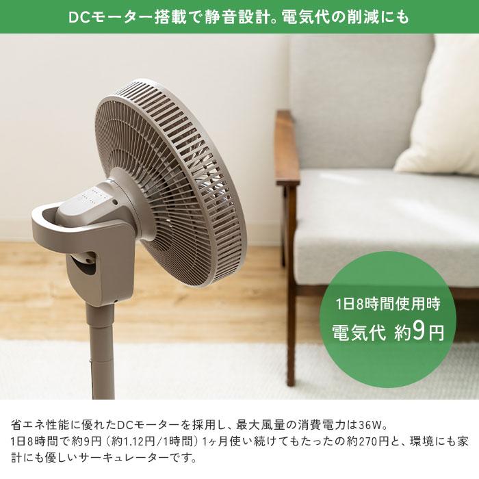QUADS（クワッズ） 3DDCリビングサーキュレーターファン SMARTAIR DC