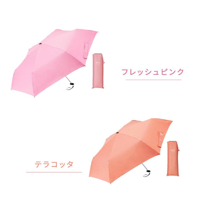 ポケフラット Waterfront ポケフラット2.0 折りたたみ傘 55cm 雨傘