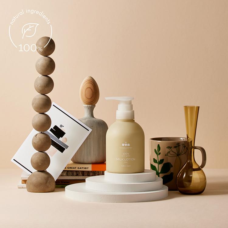 ＆UTA100% ミルクローション 300ml 2本セット新品未使用 クーポン発行中 2本セット & uta milk lotion 300ml×2 アンドウタ