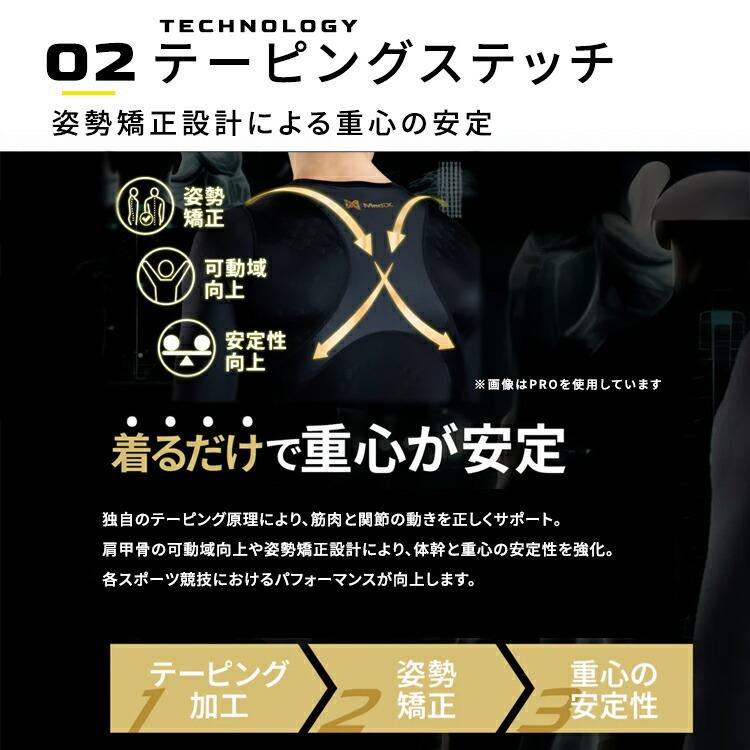クーポン発行中 MIRAKIRU ロングスリーブ STANDARD Lサイズ LLサイズ リライブ加工 テーピング加工 パフォーマンス向上 一般医療機器 赤外線効果 UVカットの画像