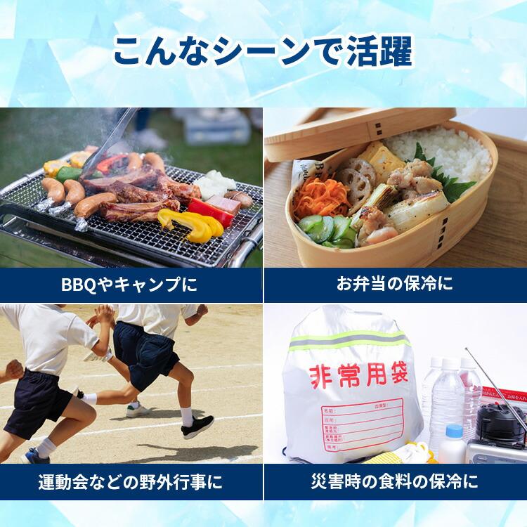 クーポン発行中 3個セット COOLER SHOCK クーラーショック L 保冷剤 