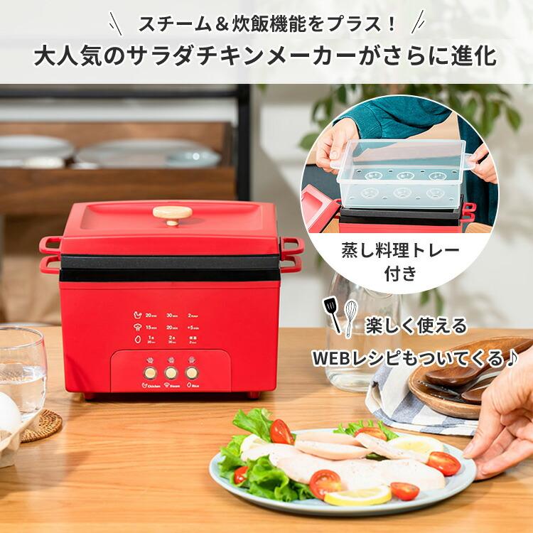 PRISMATE サラダチキンメーカー グランデ プリズメイト PR-SK044 WEB