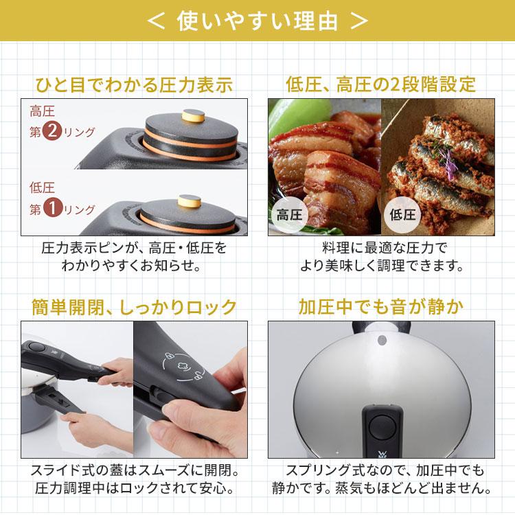 WMF（ヴェーエムエフ） 限定クーポン フュージョンテック 圧力鍋 4.5L