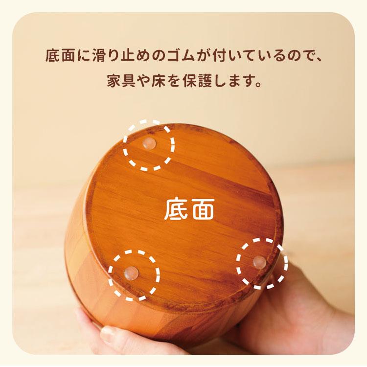 UTATANE ペット骨壷カバー 樽型 ころりん 4寸 うたたね 犬 猫 骨壺入れ ブラウン ナチュラル 木製 仏具 仏壇 骨壺収納 骨壷袋 保管 ペットメモリアル_8