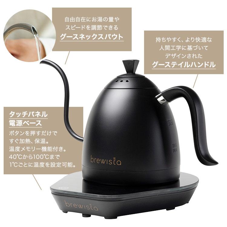 リニューアル！ Brewista アルティザン グースネックバリアブルケトル