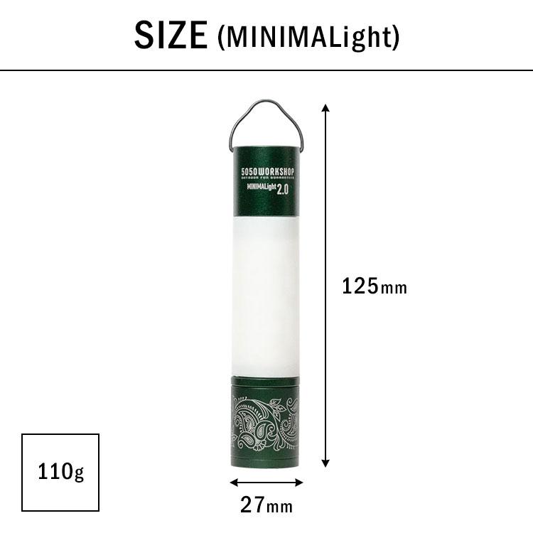 5050WORKSHOP 2点セット MINIMALIGHT2.0＋RETRO SHADE セット ミニマ