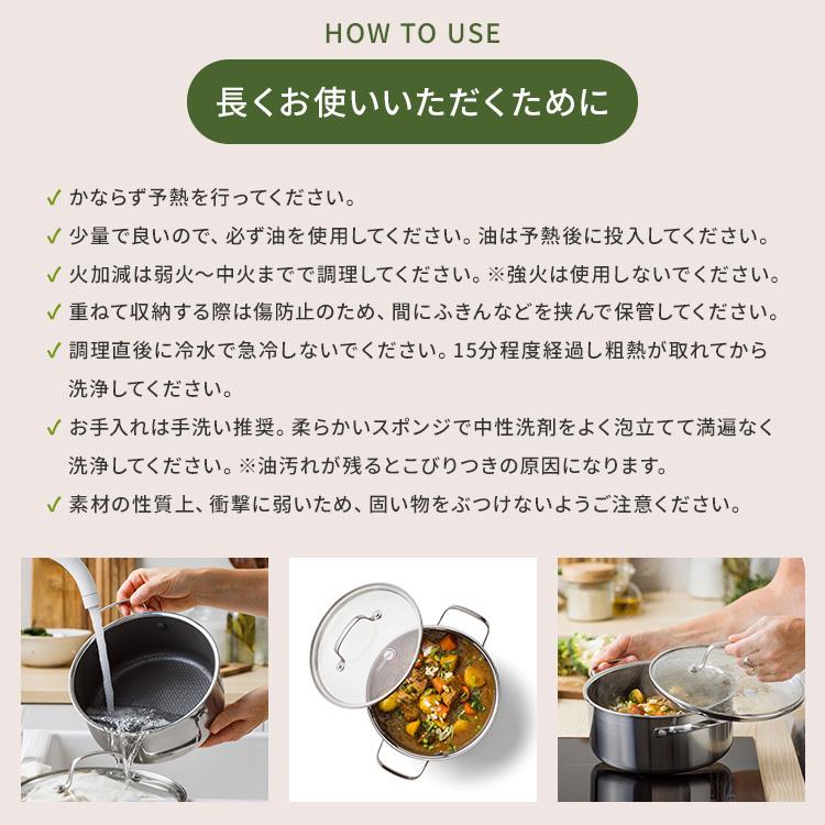 ガラス蓋付き グリーンパン エーペックス キャセロール 20cm GREENPAN APEX 両手鍋 2.86L ステンレス鋼 直火 IH 食洗機 オーブン PFASフリーの画像