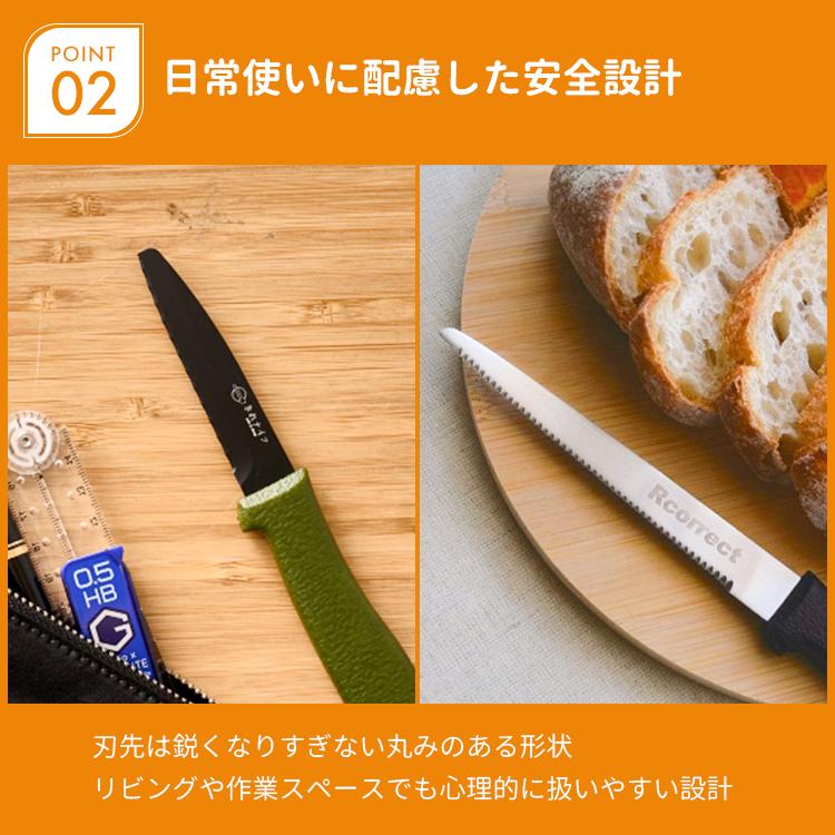 3点セット きれナイフ 究極の波刃ナイフ 帆布ナイフケース 日本製