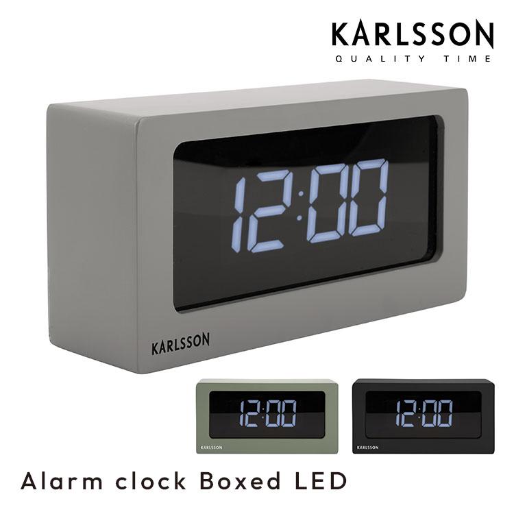 Karlsson（カールソン） アラームクロック Alarm clock Boxed LED